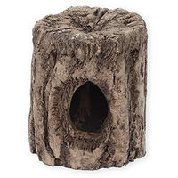 Produktbild von GranataPet Keramik Baumstumpf Höhle als Aquarium und Terrarium Deko für Fische und Reptilien in Braun - 1 Stk.