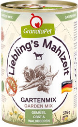 Produktbild von GranataPet Liebling's Mahlzeit Gartenmix Nassfutter für adulte Katzen 6 x 375 g - 6 x 375 g