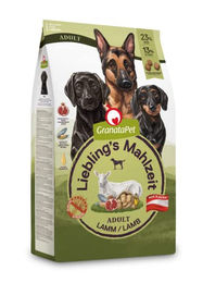 GranataPet Liebling's Mahlzeit Hundefutter Adult Lamm und Lachs Getreidefrei 1,8 kg – Bild 1 von 4