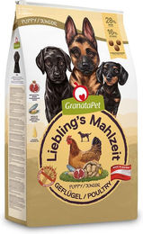 GranataPet Liebling's Mahlzeit Junior Hundefutter Geflügel getreidefrei 10 kg - 2 x 10 kg – Bild 1 von 7