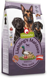 Produktbild von GranataPet Liebling's Mahlzeit Sensitive Hundefutter Ente 2x10kg