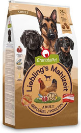 Produktbild von GranataPet Lieblingsmahlzeit Hund Adult Geflügel 2x10kg