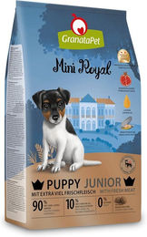 GranataPet Mini Royal Junior Hundefutter für Welpen getreidefrei ohne Zuckerzusatz 1 kg - 1000 g – Bild 1 von 6