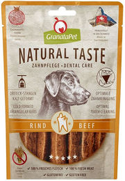 Produktbild von GranataPet Natural Taste Dental Care Zahnpflege-Snack Rind für Hunde 5x70g