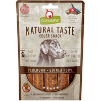 Produktbild von GranataPet Natural Taste Edler Snack Perlhuhn Geflügel für alle Altersstufen 90g