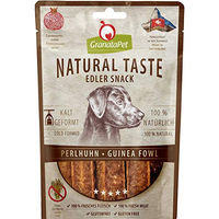 Produktbild von GranataPet Natural Taste Edler Snack Perlhuhn Hundeleckerli Getreidefrei ohne Zucker 5x90g - 90 g