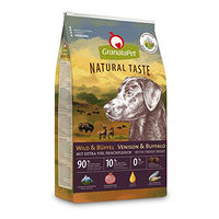 Produktbild von GranataPet Natural Taste Hundefutter Wild & Büffel getreidefrei Kroketten 4 kg - 4000 g