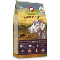 Produktbild von GranataPet Natural Taste Hundefutter Wild und Büffel getreidefrei mit hohem Fleischanteil 2x12kg