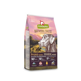 GranataPet Natural Taste Pferd Mono Monoprotein Trockenfutter für Hunde Adult getreidefrei 4kg - 4 kg – Bild 1 von 3