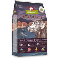 Produktbild von GranataPet Natural Taste Trockenfutter Ente & Forelle für Hunde Adult Getreidefrei 12 kg - 12 kg