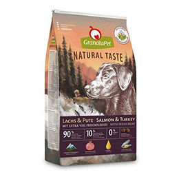 GranataPet Natural Taste Trockenfutter Lachs & Pute für Hunde Adult Getreidefrei 12 kg - 12 kg – Bild 1 von 5