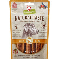 Produktbild von GranataPet Natural Taste Zahnpflege-Snack Rind für Hunde getreidefrei 70g - 70 g