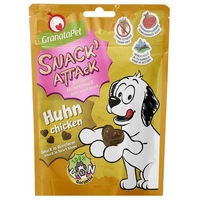 Produktbild von GranataPet Snack Attack Belohnungssnack Huhn für alle Altersstufen 4x100g