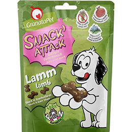 GranataPet Snack Attack Hundeleckerli Lamm getreidefrei ohne Zucker 100 g - 100 g – Bild 1 von 4