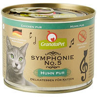 Produktbild von GranataPet Symphonie Katzenfutter Huhn & Fisch Stückchen in Gelee getreidefrei ohne Zucker Adult 6 x 200 g - 6 x 200 g