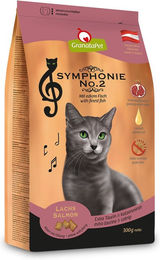GranataPet Symphonie No. 2 Lachs Katzen Trockenfutter Adult Getreidefrei 300g - 300 g – Bild 1 von 7