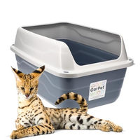 Produktbild von GranataPet XXL Offene Schalentoilette für Katzen aus Kunststoff