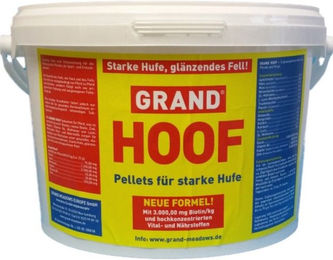 Produktbild von Grand Meadows Grand Hoof Nahrungsergänzung für Hufe Haut und Fell 1000g