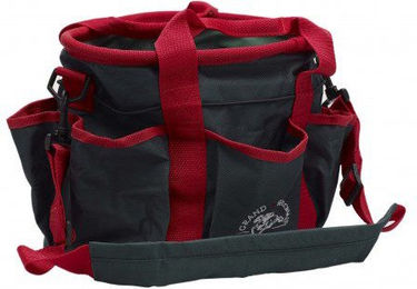 Grand National Putzzeug Tasche für Pferdezubehör aus Polyester in Rot – Bild 1 von 2