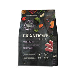 Grandorf Hundefutter Mini Breeds Adult Ente getreidefrei und sensitive 3 kg – Bild 1 von 1