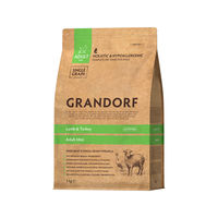 Produktbild von Grandorf Mini Breeds Adult Hundefutter Lamm und Pute mit hohem Fleischanteil 3 kg