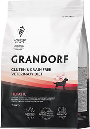 Grandorf Veterinary Diet Hund Hepatic Gluten- und Getreidefrei 3 kg – Bild 1 von 1