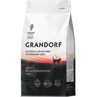 Produktbild von Grandorf Veterinary Diet Katzenfutter Hepatic glutenfrei und getreidefrei 2 kg