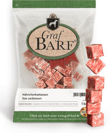 GRAU BARF Hähnchenkarkassen fein zerkleinert Huhn 1,1 kg – Bild 1 von 2