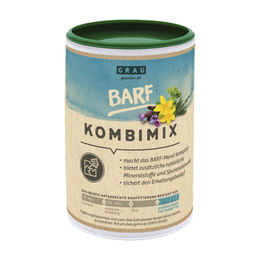 Grau BARF KombiMix Nahrungsergänzung Pulver für Hunde Adult 400 g - 400 g – Bild 1 von 3