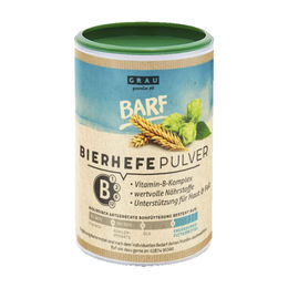 GRAU Bierhefe Pulver zur Haut-Fell-Pflege und Immunstärkung für Hunde und Katzen 150 g - 150 g – Bild 1 von 5