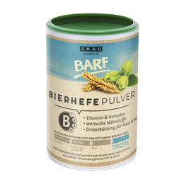 GRAU Bierhefe Pulver zur Haut- und Fellpflege für Hunde und Katzen 500 g - 500 g – Bild 1 von 5