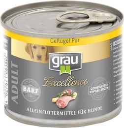 GRAU Excellence Adult Hund Nassfutter Huhn Pur Monoprotein Getreidefrei 6 x 400 g – Bild 1 von 5