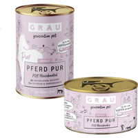 Produktbild von Grau Excellence Adult Hundefutter Pferd getreidefrei 6 x 400g Dose