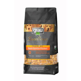 Grau Excellence Exc SDC Premium Mix Basis Getreideflockenmischung mit Gemüse für Hunde 10 kg - 10 kg – Bild 1 von 3