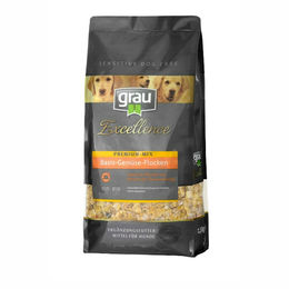Grau Excellence Premium Mix Getreideflockenmischung mit Gemüse für Hunde 1,5 kg - 1,5 kg – Bild 1 von 3