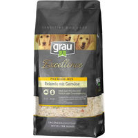 Produktbild von Grau Excellence Premium-Mix Reismix mit Gemüse Hundetrockenfutter 10kg - 10 kg