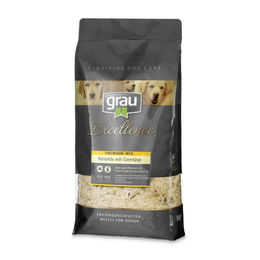 Grau Excellence Premium-Mix Reismix mit Gemüse Hundetrockenfutter 5 kg - 5 kg – Bild 1 von 4