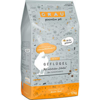 Produktbild von Grau Generation Pet Hundefutter Adult Geflügel für mittelgroße Hunde 12kg - 12 kg