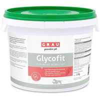 Produktbild von Grau Glycofit Ergänzungsfuttermittel für Hunde zur Unterstützung der Gelenke und Knochen 2 kg - 2 kg