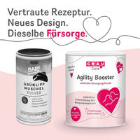 Produktbild von Grau Grünlippmuschel-Pulver Gelenk-Supplement für Hunde und Katzen 500 g - 500 g