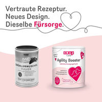 Produktbild von Grau Grünlippmuschel-Pulver zur Gelenkunterstützung für Hunde und Katzen 170 g - 170 g