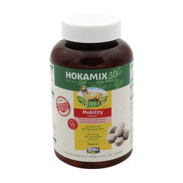 Grau Hokamix Mobility Booster Tabletten für Hunde zur Unterstützung von Gelenken sowie Haut und Fell 90 Stück - 90 Stk. – Bild 1 von 3