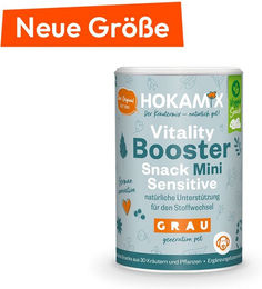 Produktbild von GRAU Hokamix Vitality Booster Snack Mini Sensitive Vegan Ohne tierisches Protein 150g