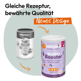 Grau Hokamix30 Mobility Booster Gelenkpulver für Hunde mit Grünlippenmuschel und Teufelskralle 150 g - 150 g – Bild 1 von 7