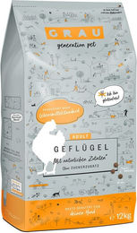 Produktbild von GRAU Hundefutter Adult Geflügel 2x12kg - 2 x 12 kg