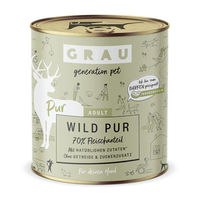 Produktbild von GRAU Hundefutter Wild Monoprotein Hypoallergen 6 x 800 g - 6 x 800 g
