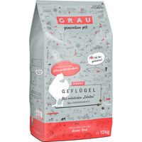Produktbild von GRAU Hundetrockenfutter Junior Geflügel glutenfrei 3 kg - 3 kg