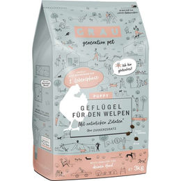 GRAU Hundetrockenfutter Puppy Geflügel glutenfrei 3 kg - 3 kg – Bild 1 von 3