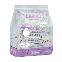 Produktbild von GRAU Katzen Trockenfutter Geflügel mit Hirse glutenfrei 400 g - 400 g