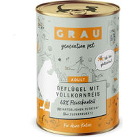 Produktbild von GRAU Katzenfutter Geflügel mit Vollkornreis 400 g - 400 g